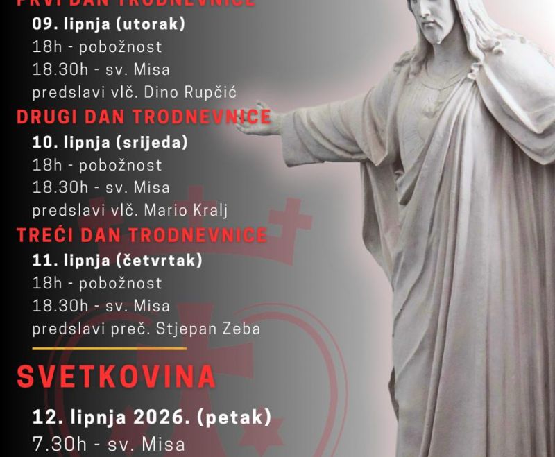 SVETKOVINA PRESVETOG SRCA ISUSOVA U SAMOSTANU PRESVETOG SRCA ISUSOVA U GOSPIĆU SVETKOVINA PRESVETOG SRCA ISUSOVA U SAMOSTANU PRESVETOG SRCA ISUSOVA U GOSPIĆU